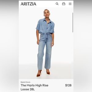 Denim Forum
The Marlo High Rise Loose 28L